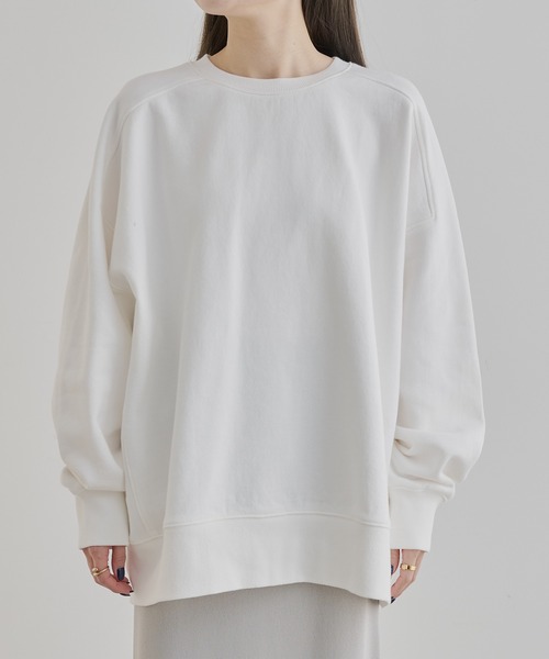 「PUAL CE CIN」 スウェットカットソー FREE オートミール レディース_画像2