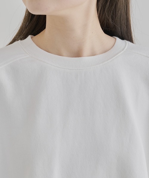 「PUAL CE CIN」 スウェットカットソー FREE オートミール レディース_画像4