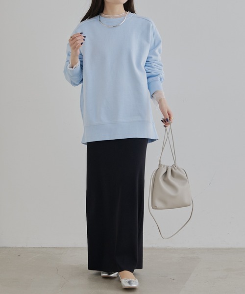 「PUAL CE CIN」 スウェットカットソー FREE オートミール レディース_画像8