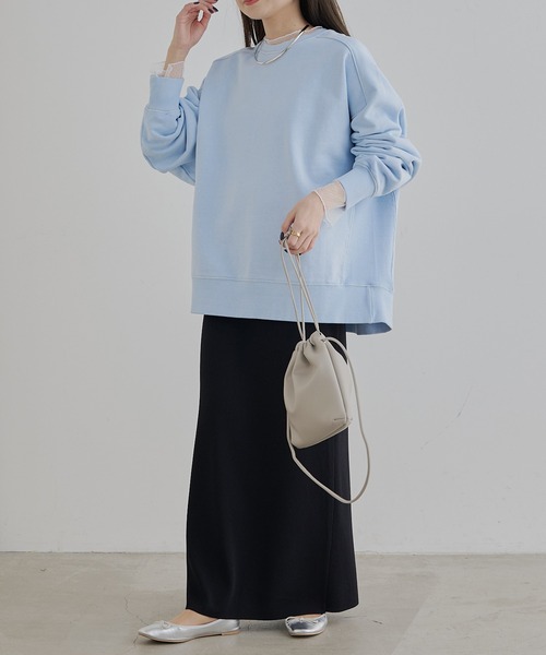 「PUAL CE CIN」 スウェットカットソー FREE オートミール レディース_画像9