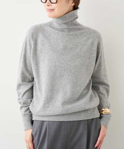 Kotokan です★CAPRI タートルネックプルオーバー capri（カプリ） ニット セーター *CAPRI タートルネック プルオーバー