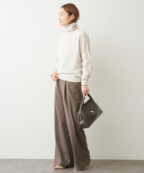 Kotokan です★CAPRI タートルネックプルオーバー capri（カプリ） ニット セーター *CAPRI タートルネック プルオーバー