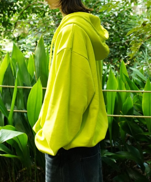 「BROKEN BASE」 ジップアップパーカー MEDIUM ブラック メンズ_画像7