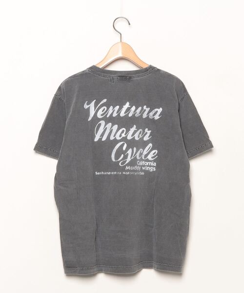 「GOOD ROCK SPEED」 半袖Tシャツ FREE グレー レディース_画像2