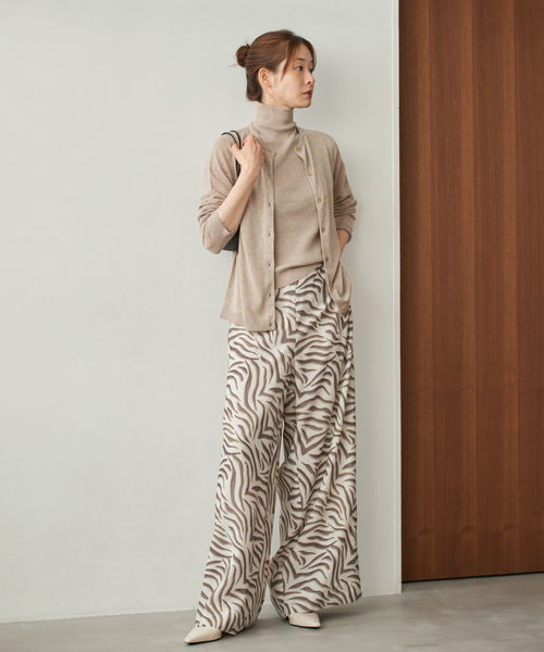 「Plage」 ニットカーディガン FREE ベージュ レディース_画像5