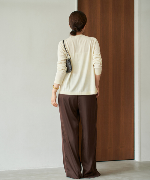 「Plage」 ニットカーディガン FREE ベージュ レディース_画像9