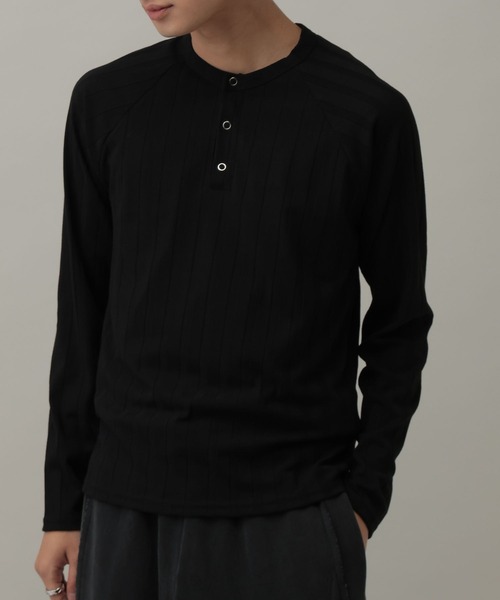 tシャツ DWSE／ヘンリーネックロンT メンズ : ZOZOTOWN Yahoo!店