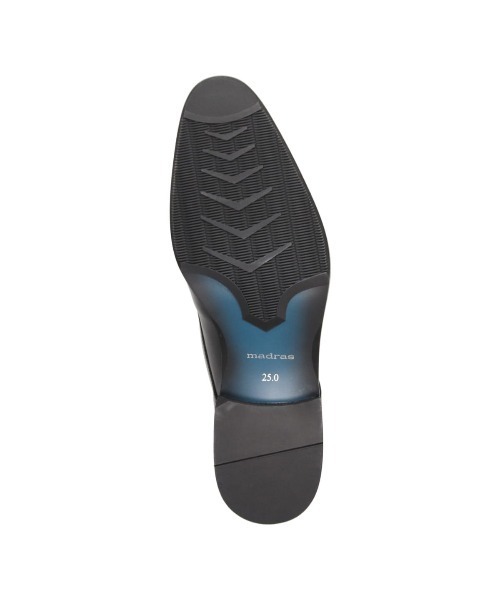 「madras」 シューズ 24.5cm ブラック メンズ_画像8