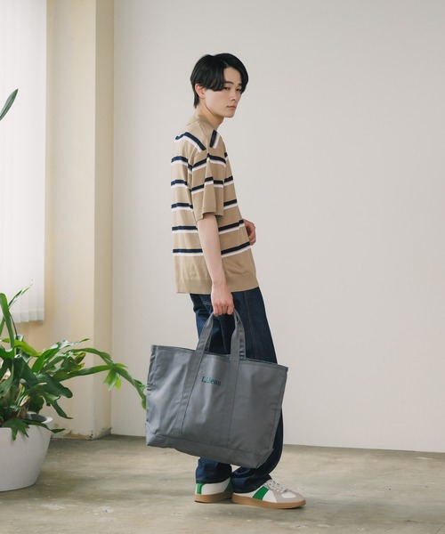 「L.L.Bean」 トートバッグ ONE SIZE インディゴブルー メンズ_画像4
