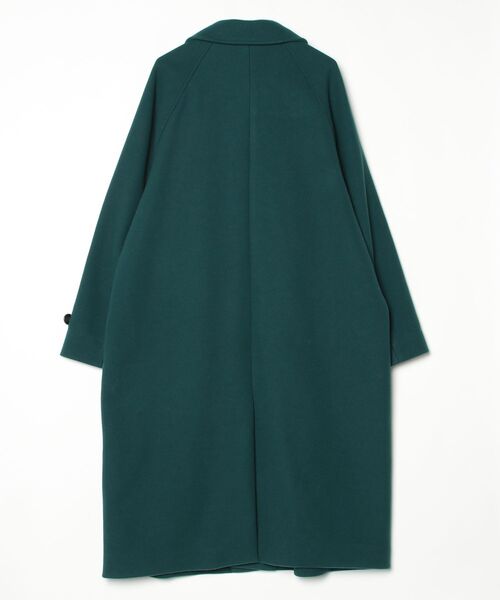 「ENDER PRODUCTS」 ステンカラーコート L ダークグリーン メンズ_画像2
