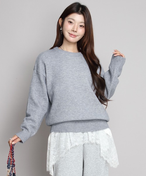 ニット セーター ゆったりニット レディース : ZOZOTOWN Yahoo!店
