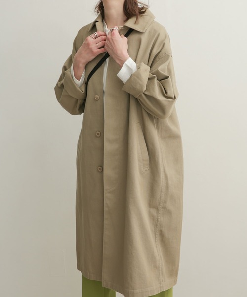 URBAN RESEARCH DOORS ベージュロングコート Urban Research Doors ベージュ ロングコート