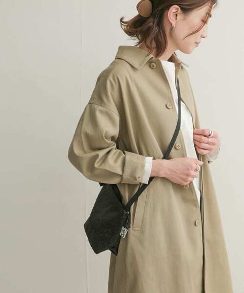 「URBAN RESEARCH DOORS」 ステンカラーコート 1 ベージュ レディース_画像8