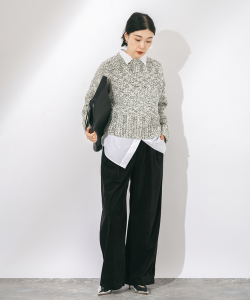 「journal standard L'essage」 コーデュロイパンツ 38 ピンク レディース_画像5