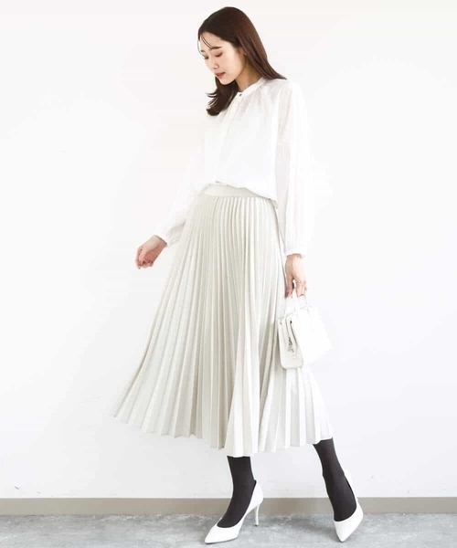 MK MICHEL KLEIN（エムケー ミッシェルクラン） スカート 「洗える
