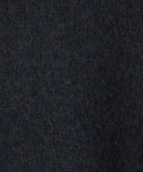 セーター ニット ウールカシミヤシルク ダブルブレステッド ニットコート メンズの画像