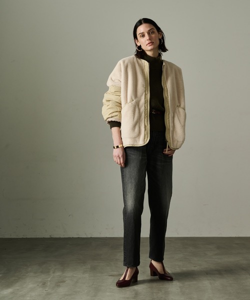 「kha:ki」 デニムパンツ 2 ブラック レディース_画像2