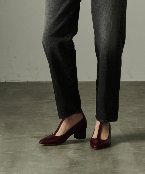 「kha:ki」 デニムパンツ 2 ブラック レディース_画像6