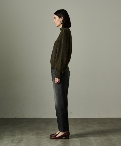 「kha:ki」 デニムパンツ 2 ブラック レディース_画像8