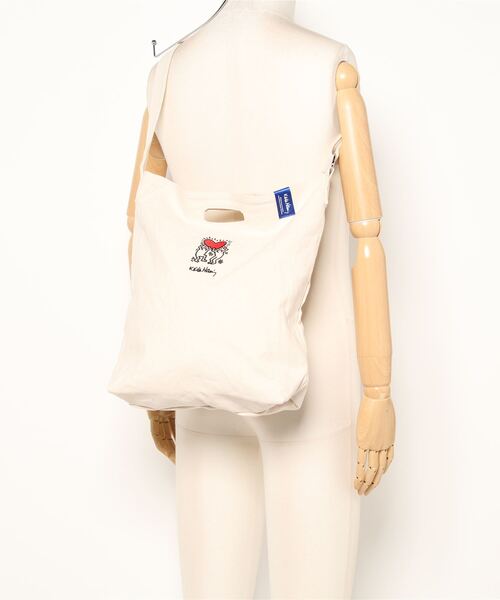 「Keith Haring」 2WAYバッグ FREE ホワイト系その他 レディース_画像5