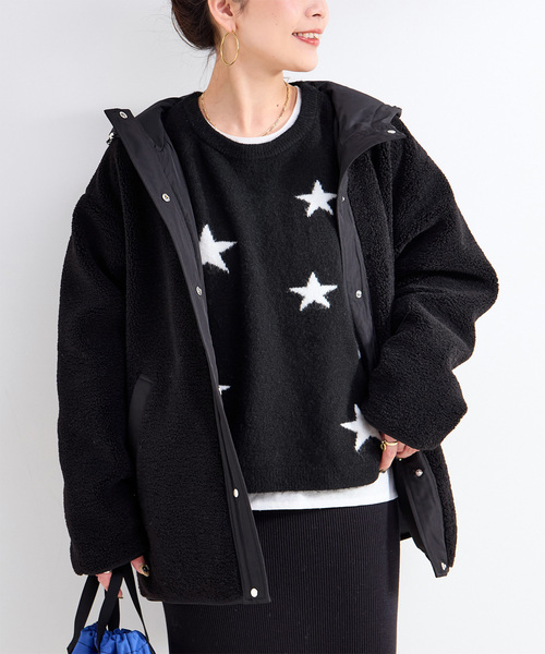 B.C STOCK（ベーセーストック） ブルゾン アウター リバーシブル