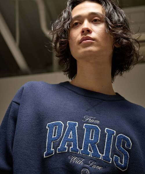 PARIS SAINT-GERMAIN Vネックセーター セーター ニット 「Paris Saint-Germain 」JP ChenilleSweat From