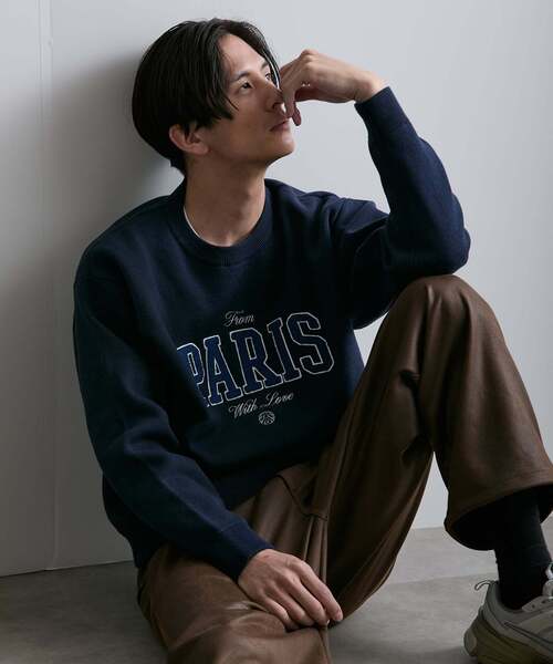 セーター ニット 「Paris Saint-Germain 」JP ChenilleSweat From 