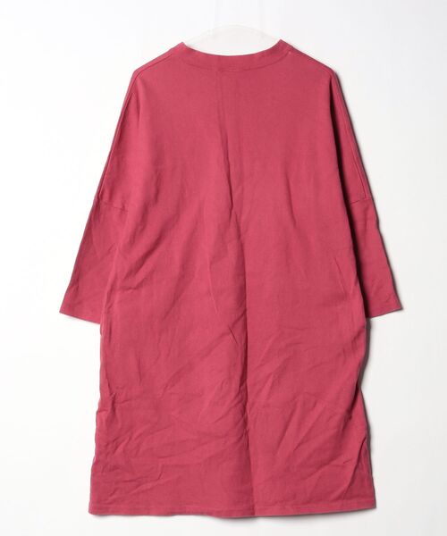 「chambre de charme」 7分袖ワンピース FREE ピンク レディース_画像2