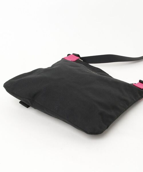 「FREDRIK PACKERS」 刺繍ショルダーバッグ - ブラック メンズ_画像3