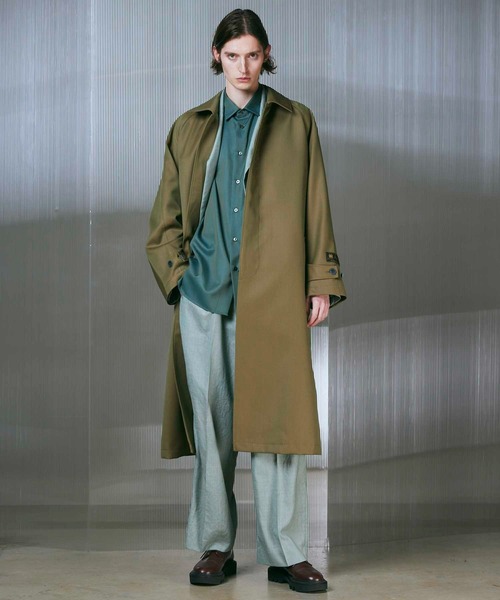 「MAISON SPECIAL」 テーラードジャケット 0 ライトグリーン メンズ_画像5