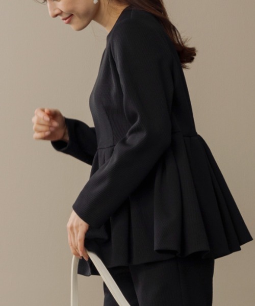 「Sono」 長袖カットソー F ブラック レディース_画像3