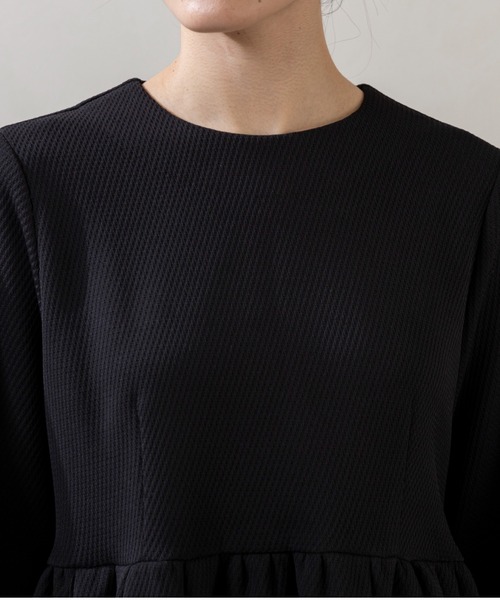 「Sono」 長袖カットソー F ブラック レディース_画像9