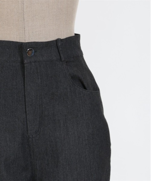 「axes femme POETIQUE」 デニムパンツ MEDIUM ホワイト レディース_画像6