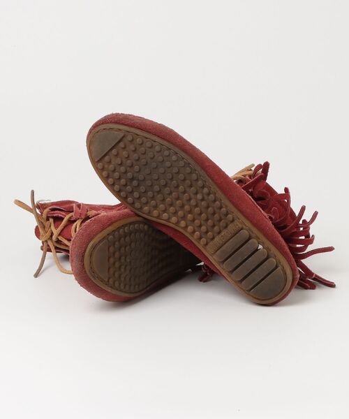 「Minnetonka」 ブーツ 6 レッド レディース_画像3