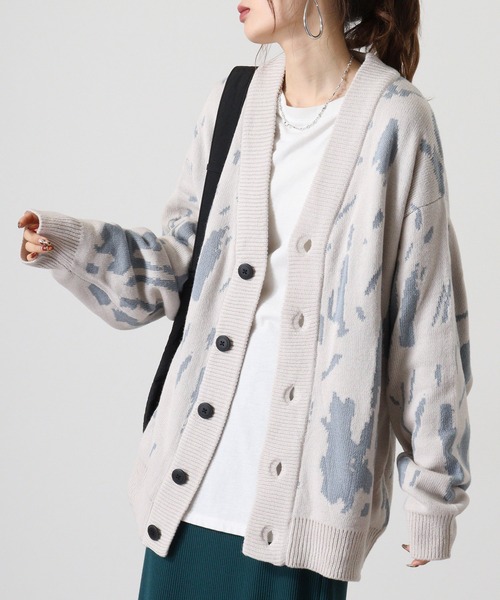 「FUNALIVE」 「cathy’s closet」カーディガン M ベージュ メンズ_画像3