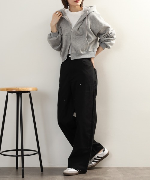 パンツ ダブルニーワイドワークパンツ メンズ レディース ワイドパンツ パンツ 限定展開 ワイドシルエット ダブルニー ワークパンツ メンズ