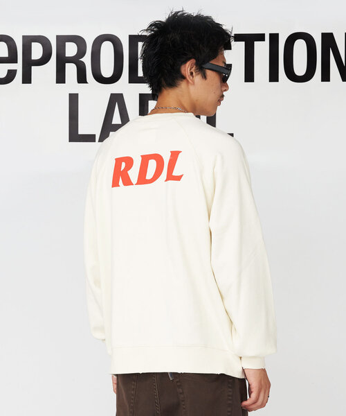 「RePRODUCTION LABEL」 スウェットカットソー FREE ブルー レディース_画像5