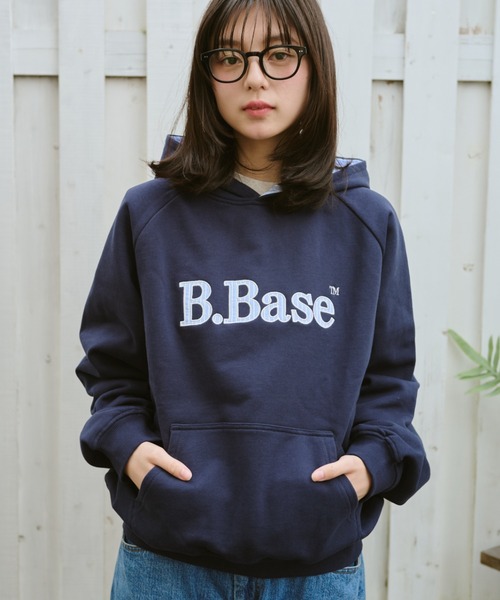 BROKEN BASE（ブロークンベース） パーカー B.Base Big Hood Pullover