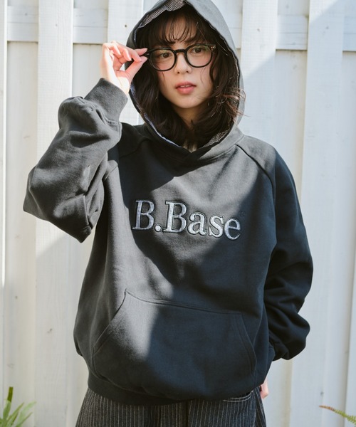 BROKEN BASE（ブロークンベース） パーカー B.Base Big Hood Pullover