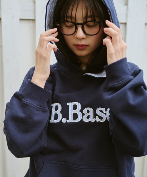 BROKEN BASE（ブロークンベース） パーカー B.Base Big Hood Pullover