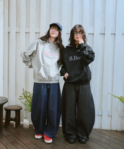 BROKEN BASE（ブロークンベース） パーカー B.Base Big Hood Pullover