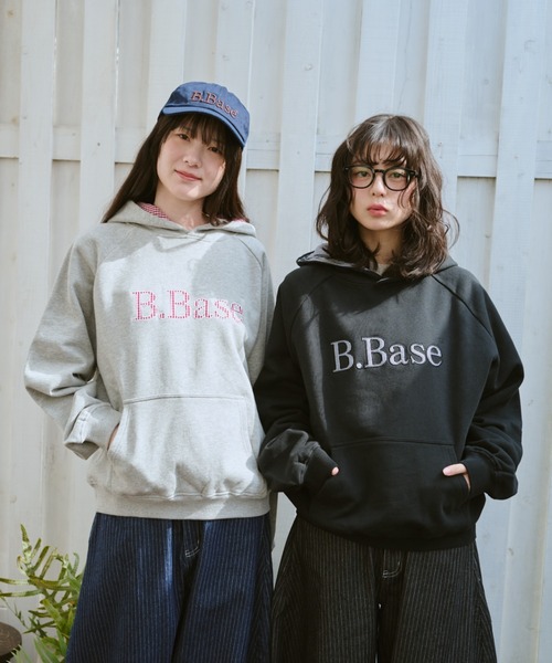 BROKEN BASE（ブロークンベース） パーカー B.Base Big Hood Pullover