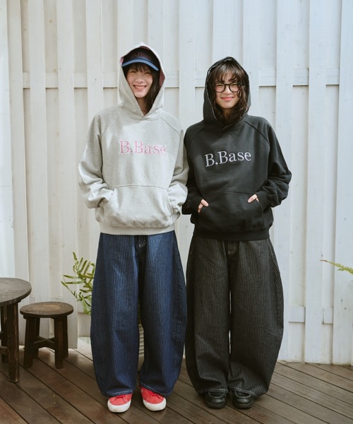 BROKEN BASE（ブロークンベース） パーカー B.Base Big Hood Pullover