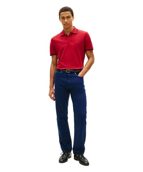 【良品】トミーヒルフィガー　ダイブチャーター　ポロシャツ　S TOMMY HILFIGER（トミー・ヒルフィガー） ポロシャツ コットンピケ