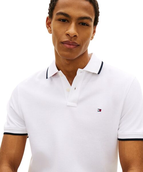 TOMMY HILFIGER（トミー・ヒルフィガー） ポロシャツ 半袖 ピケ