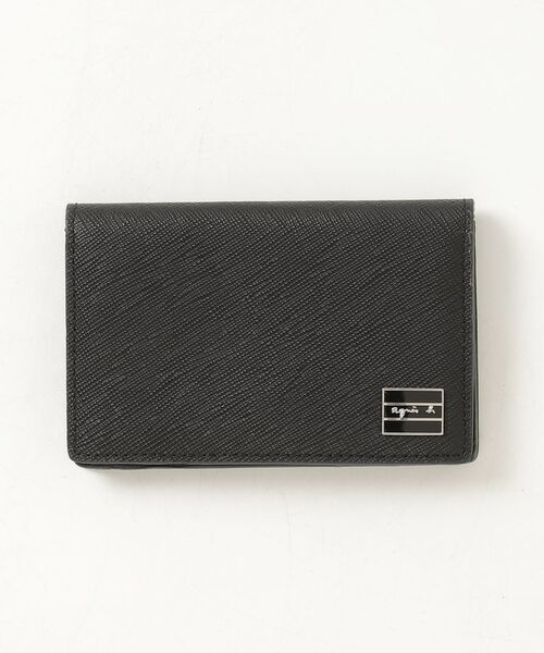 【未使用】アニエスベー agnes b. VOYAGE 財布　カードケース 黒 agnes b.（アニエスベー） カードケース FREE ブラック メンズ