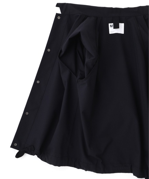 MHL. ウールライナー付き コットン　ブルゾン　ブラック サイズ2 2way MHL.（エムエイチエル） ブルゾン アウター SOFT WOOL FLEECE メンズ