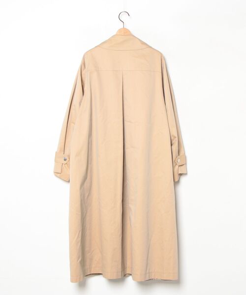 「MARW UNITED ARROWS」 ステンカラーコート 38 ベージュ レディース_画像2