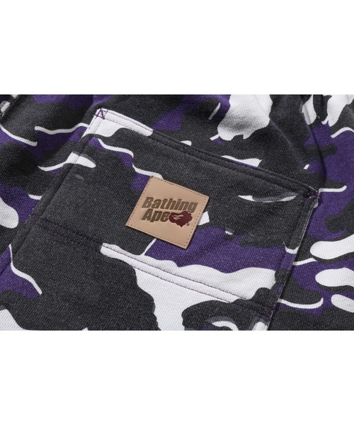 スウェットパンツ ジャージ GLITCH WOODLAND CAMO DOUBLE KNEE RELAXED FIT SWEAT SHORTS メンズの画像