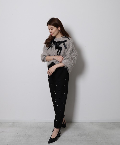 「Re.Verofonna」 長袖ニット MEDIUM ホワイト レディース_画像5